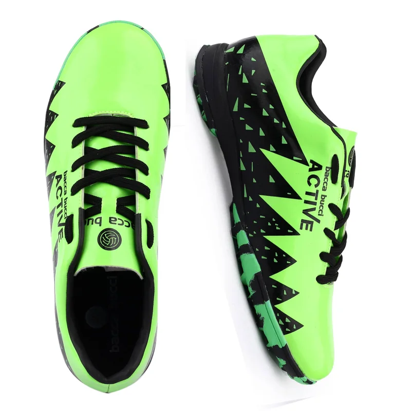 Bacca Bucci Neon Strike High-Performance Futsal Shoes for Indoor Soccer